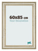 Marco de Fotos 60x85cm Brillo Metalico MDF Lazio Delantera Tamano | Yourdecoration.es