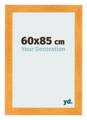 Marco de Fotos 60x85cm Naranja MDF Pisa Delantera Tamano | Yourdecoration.es