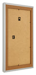 Marco de Fotos 60x85cm Plateado Mate MDF Lazio Trasera Oblicuo | Yourdecoration.es