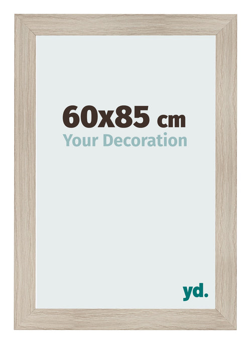 Marco de Fotos 60x85cm Roble Rustico MDF Pisa Delantera Tamano | Yourdecoration.es