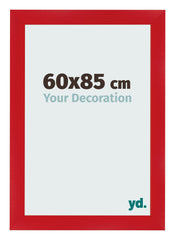 Marco de Fotos 60x85cm Rojo MDF Pisa Delantera Tamano | Yourdecoration.es