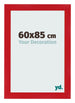 Marco de Fotos 60x85cm Rojo MDF Pisa Delantera Tamano | Yourdecoration.es