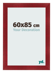 Marco de Fotos 60x85cm Vino Tinto Barrido MDF Pisa Delantera Tamano | Yourdecoration.es