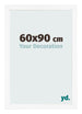 Marco de Fotos 60x90 cm Blanco Mate MDF Bologna Delantera Tamano | Yourdecoration.es