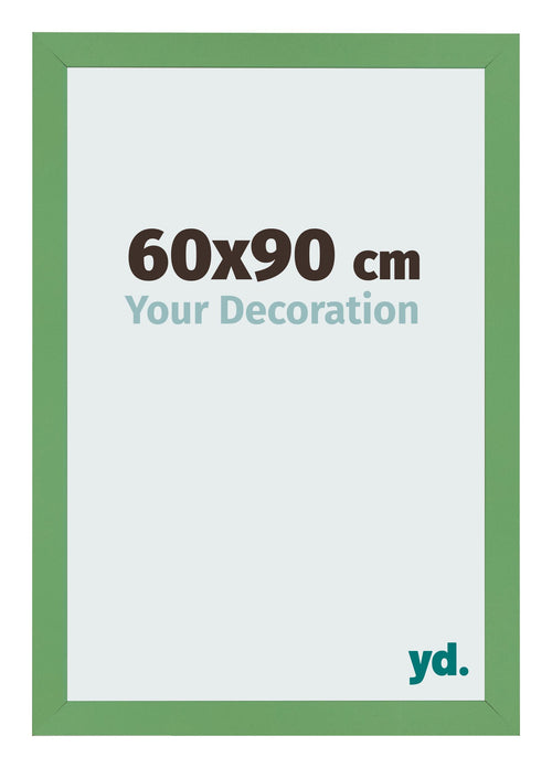 Marco de Fotos 60x90 cm Verde MDF Bologna Delantera Tamano | Yourdecoration.es