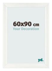 Marco de Fotos 60x90cm Blanco Vintage MDF Pisa Delantera Tamano | Yourdecoration.es