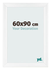 Marco de Fotos 60x90cm Blanco Vintage MDF Pisa Delantera Tamano | Yourdecoration.es