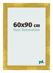Marco de Fotos 60x90cm Dorado Vintage MDF Pisa Delantera Tamano | Yourdecoration.es