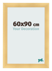 Marco de Fotos 60x90cm Dorado Vintage MDF Pisa Delantera Tamano | Yourdecoration.es