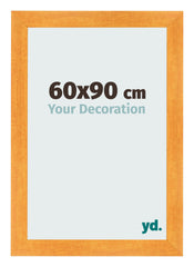 Marco de Fotos 60x90cm Naranja MDF Pisa Delantera Tamano | Yourdecoration.es