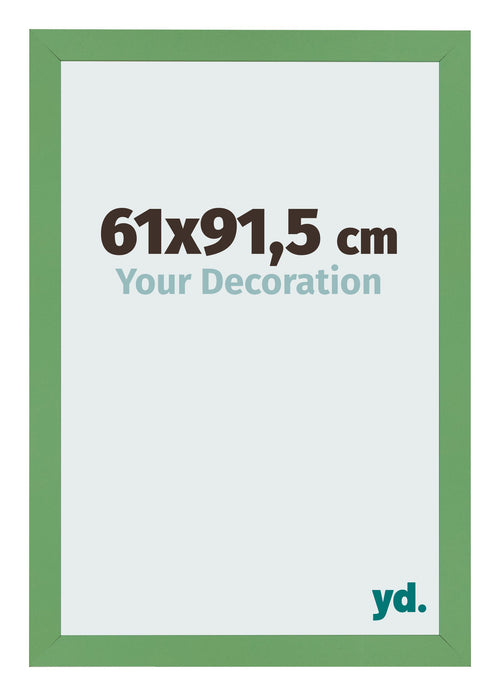 Marco de Fotos 61x91 5 cm Verde MDF Bologna Delantera Tamano | Yourdecoration.es