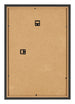 Marco de Fotos 61x91 5cm Negro Grano De Madera MDF Bologna Trasera | Yourdecoration.es