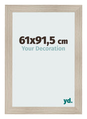 Marco de Fotos 61x91 5cm Roble Rustico MDF Pisa Delantera Tamano | Yourdecoration.es