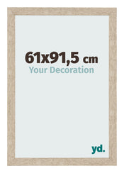 Marco de Fotos 61x91 5cm Roble Sonoma MDF Bologna Delantera Tamano | Yourdecoration.es