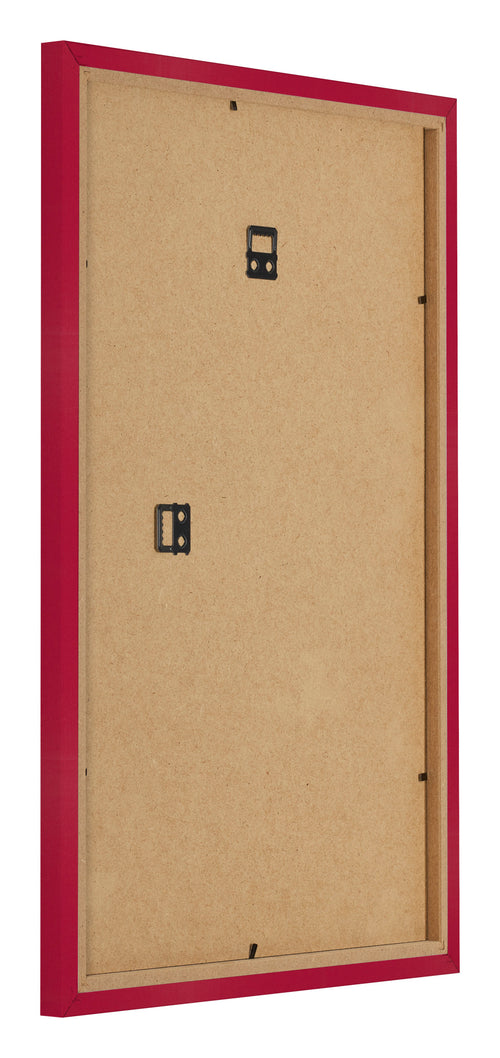 Marco de Fotos 61x91 5cm Rojo MDF Bologna Trasera Oblicuo | Yourdecoration.es