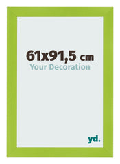 Marco de Fotos 61x91 5cm Verde MDF Pisa Delantera Tamano | Yourdecoration.es