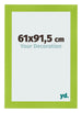 Marco de Fotos 61x91 5cm Verde MDF Pisa Delantera Tamano | Yourdecoration.es