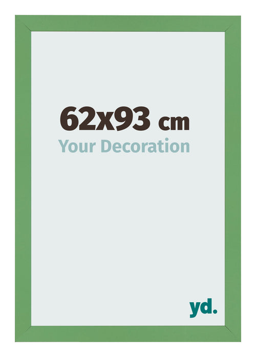 Marco de Fotos 62x93 cm Verde MDF Bologna Delantera Tamano | Yourdecoration.es