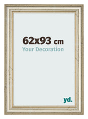 Marco de Fotos 62x93cm Brillo Metalico MDF Lazio Delantera Tamano | Yourdecoration.es