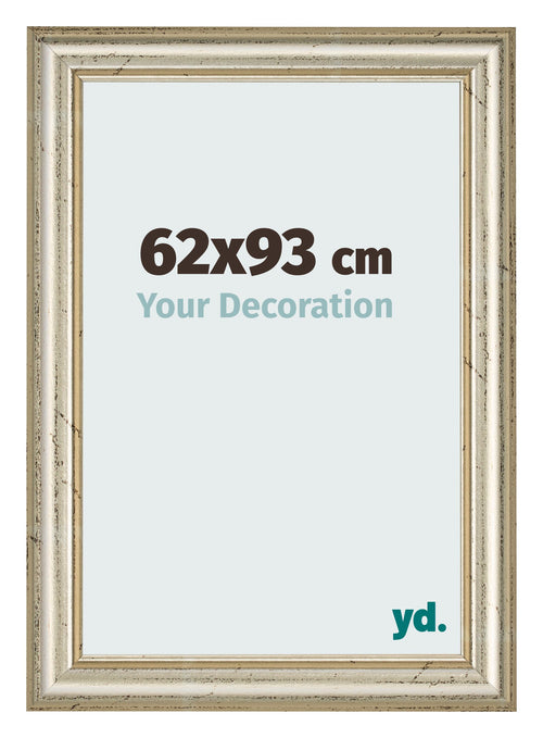 Marco de Fotos 62x93cm Brillo Metalico MDF Lazio Delantera Tamano | Yourdecoration.es