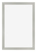 Marco de Fotos 62x93cm Plateado Mate MDF Bologna Delantera | Yourdecoration.es