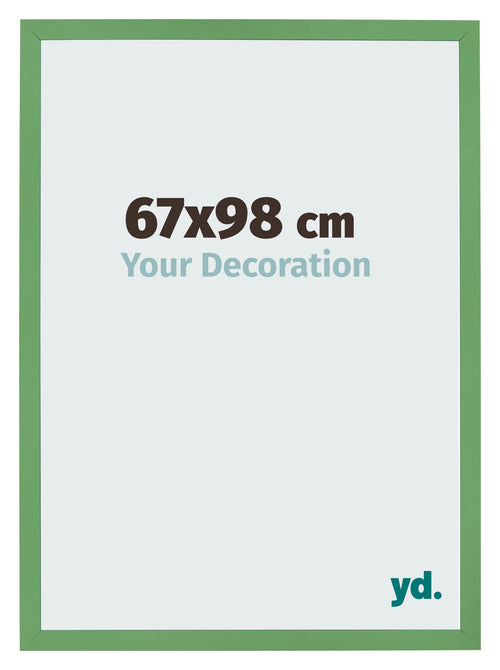 Marco de Fotos 67x98 cm Verde MDF Bologna Delantera Tamano | Yourdecoration.es