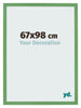 Marco de Fotos 67x98 cm Verde MDF Bologna Delantera Tamano | Yourdecoration.es