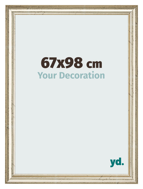 Marco de Fotos 67x98cm Brillo Metalico MDF Lazio Delantera Tamano | Yourdecoration.es