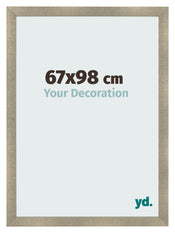 Marco de Fotos 67x98cm Dorado Vintage MDF Pisa Delantera Tamano | Yourdecoration.es