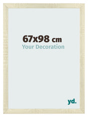 Marco de Fotos 67x98cm Roble Sonoma MDF Pisa Delantera Tamano | Yourdecoration.es