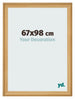 Marco de Fotos 67x98cm Venatura Di Pino MDF Lazio Delantera Tamano | Yourdecoration.es