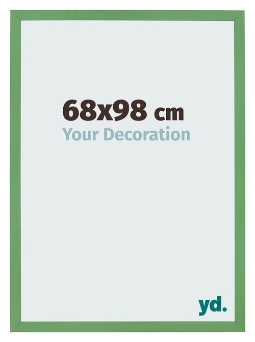 Marco de Fotos 68x98 cm Verde MDF Bologna Delantera Tamano | Yourdecoration.es