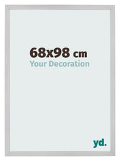 Marco de Fotos 68x98cm Acero Inoxidable MDF Bologna Delantera Tamano | Yourdecoration.es