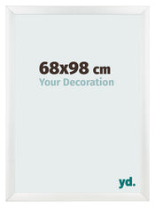 Marco de Fotos 68x98cm Blanco Vintage MDF Pisa Delantera Tamano | Yourdecoration.es