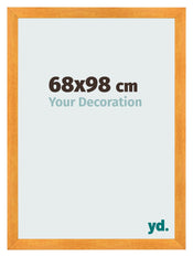 Marco de Fotos 68x98cm Naranja MDF Pisa Delantera Tamano | Yourdecoration.es