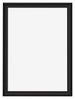 Marco de Fotos 68x98cm Negro Grano De Madera MDF Lazio Delantera | Yourdecoration.es