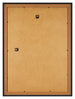 Marco de Fotos 68x98cm Negro Grano De Madera MDF Lazio Trasera | Yourdecoration.es