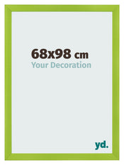 Marco de Fotos 68x98cm Verde MDF Pisa Delantera Tamano | Yourdecoration.es