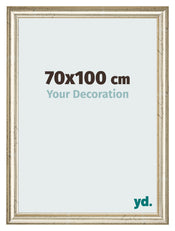 Marco de Fotos 70x100cm Brillo Metalico MDF Lazio Delantera Tamano | Yourdecoration.es
