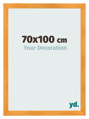 Marco de Fotos 70x100cm Naranja MDF Pisa Delantera Tamano | Yourdecoration.es