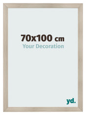 Marco de Fotos 70x100cm Roble Rustico MDF Pisa Delantera Tamano | Yourdecoration.es