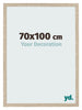 Marco de Fotos 70x100cm Roble Sonoma MDF Bologna Delantera Tamano | Yourdecoration.es