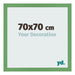 Marco de Fotos 70x70 cm Verde MDF Bologna Delantera Tamano | Yourdecoration.es