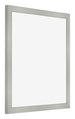 Marco de Fotos 70x70cm Plateado Mate MDF Bologna Delantera Oblicuo | Yourdecoration.es