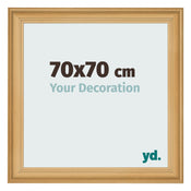 Marco de Fotos 70x70cm Venatura Di Pino MDF Lazio Delantera Tamano | Yourdecoration.es