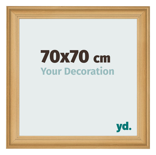 Marco de Fotos 70x70cm Venatura Di Pino MDF Lazio Delantera Tamano | Yourdecoration.es