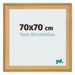 Marco de Fotos 70x70cm Venatura Di Pino MDF Lazio Delantera Tamano | Yourdecoration.es