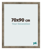 Marco de Fotos 70x90 cm Metal Vintage MDF Bologna Delantera Tamano | Yourdecoration.es