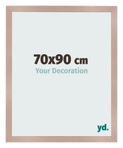 Marco de Fotos 70x90 cm Rosa Viejo MDF Bologna Delantera Tamano | Yourdecoration.es