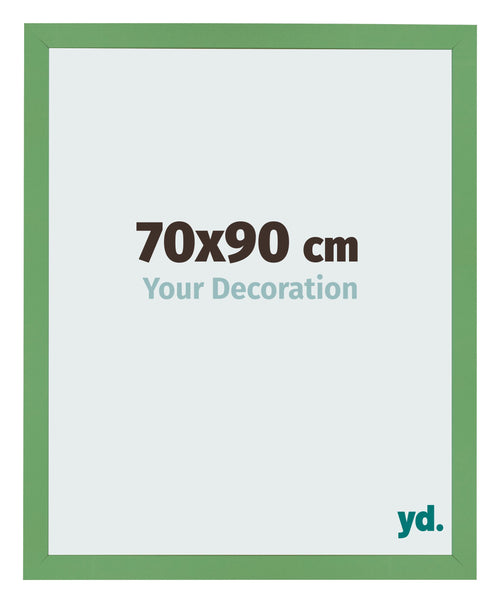 Marco de Fotos 70x90 cm Verde MDF Bologna Delantera Tamano | Yourdecoration.es